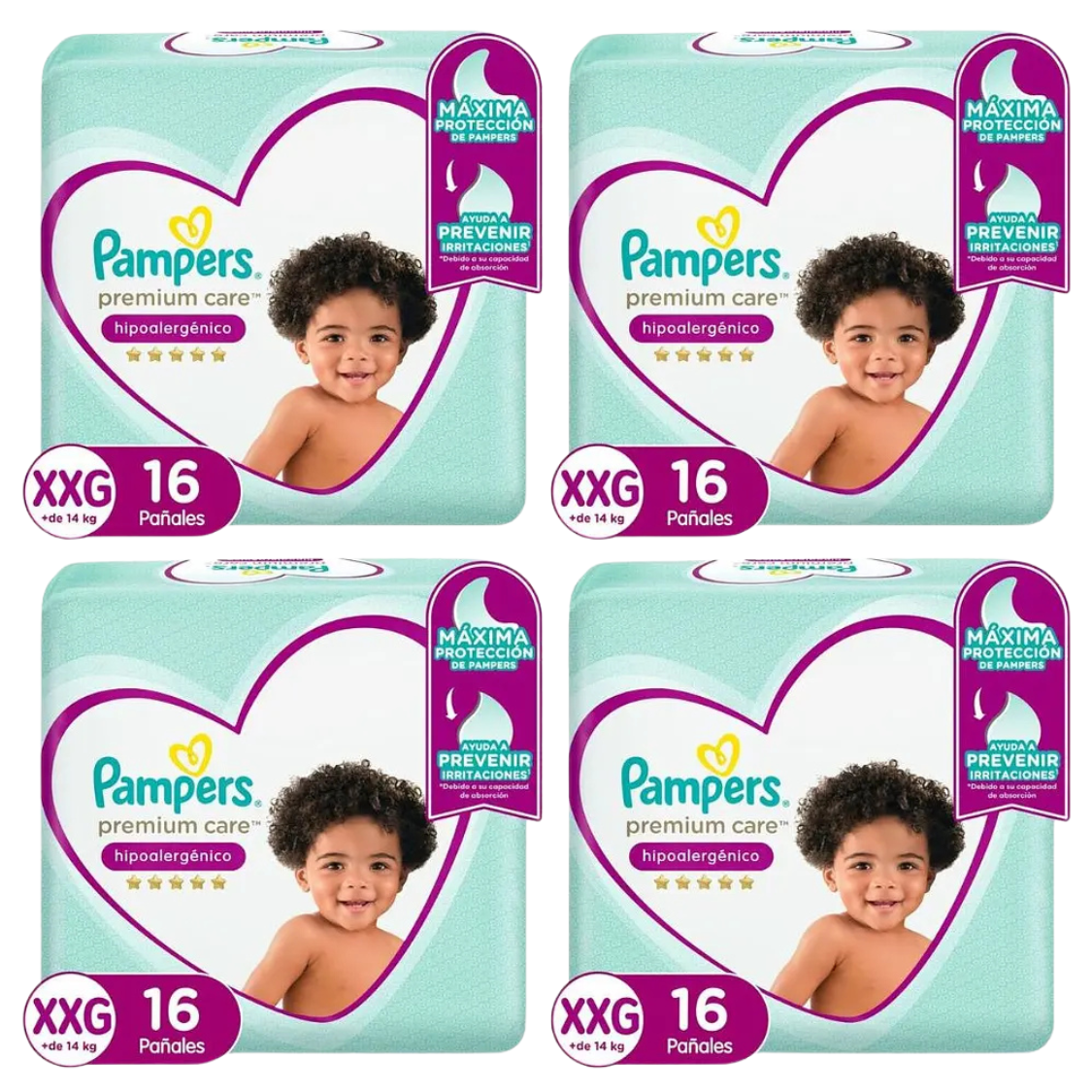 Pampers Premium Care (XXG • 64 unid)