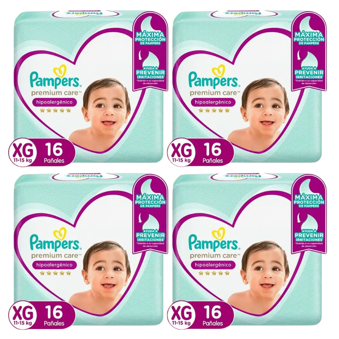 Pampers Premium Care (XG • 64 unid)
