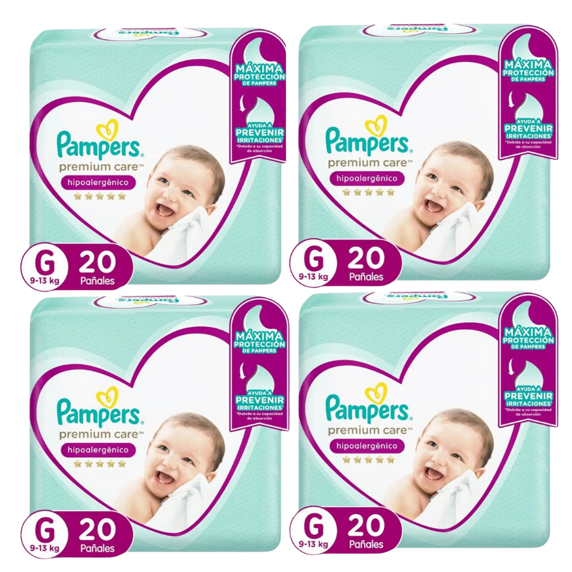Pampers Premium Care (G • 80 unid)