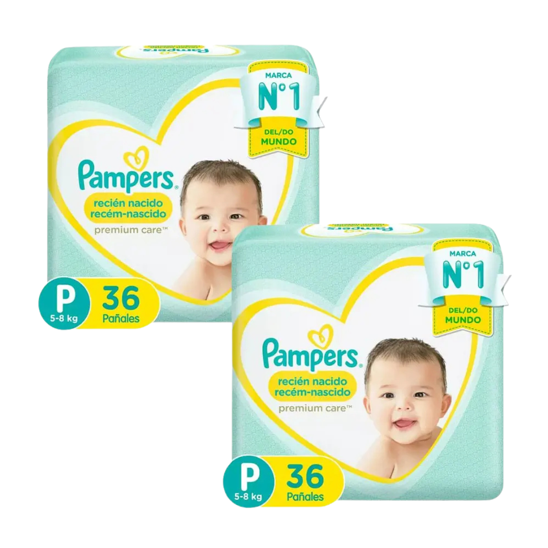 Pampers Premium Care (P • 72 unid)