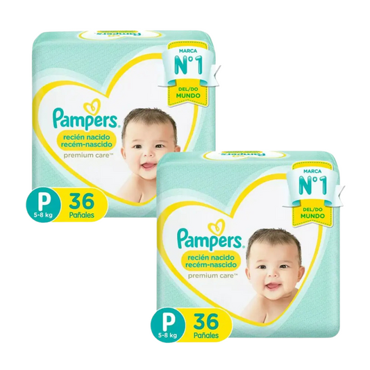 Pampers Premium Care (P • 72 unid)