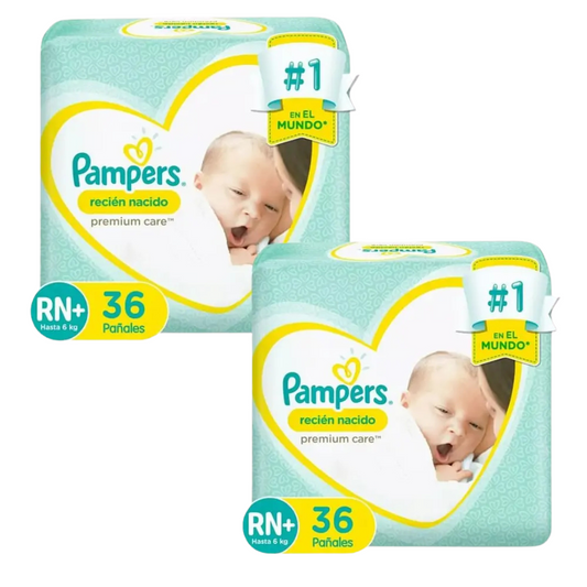 Pampers Premium Care (RN • 72 unid)