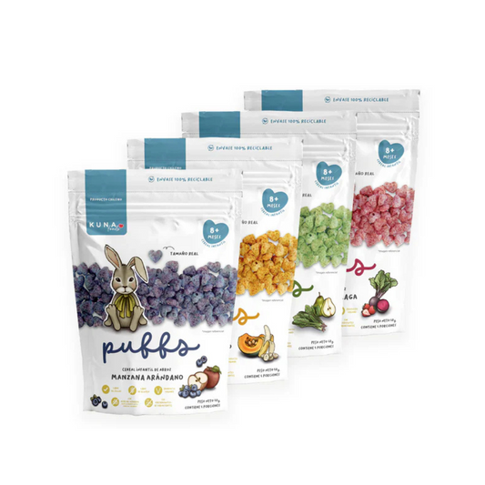 Kuna Puffs Pack x4 Familiar