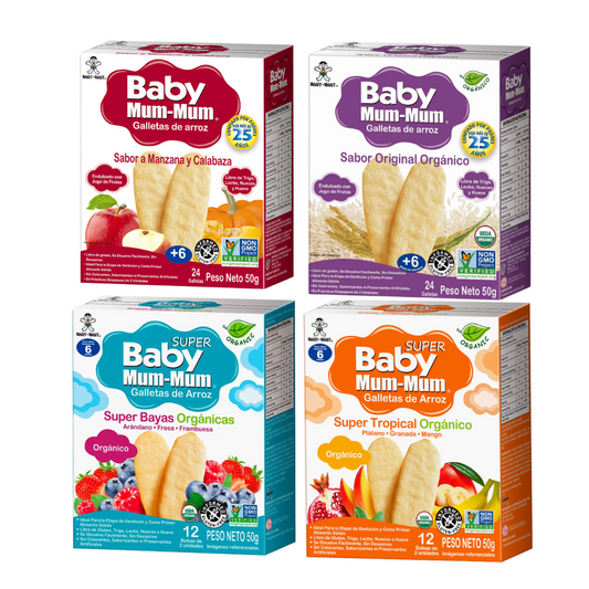 Baby Mum-Mum Galletas Pack x4