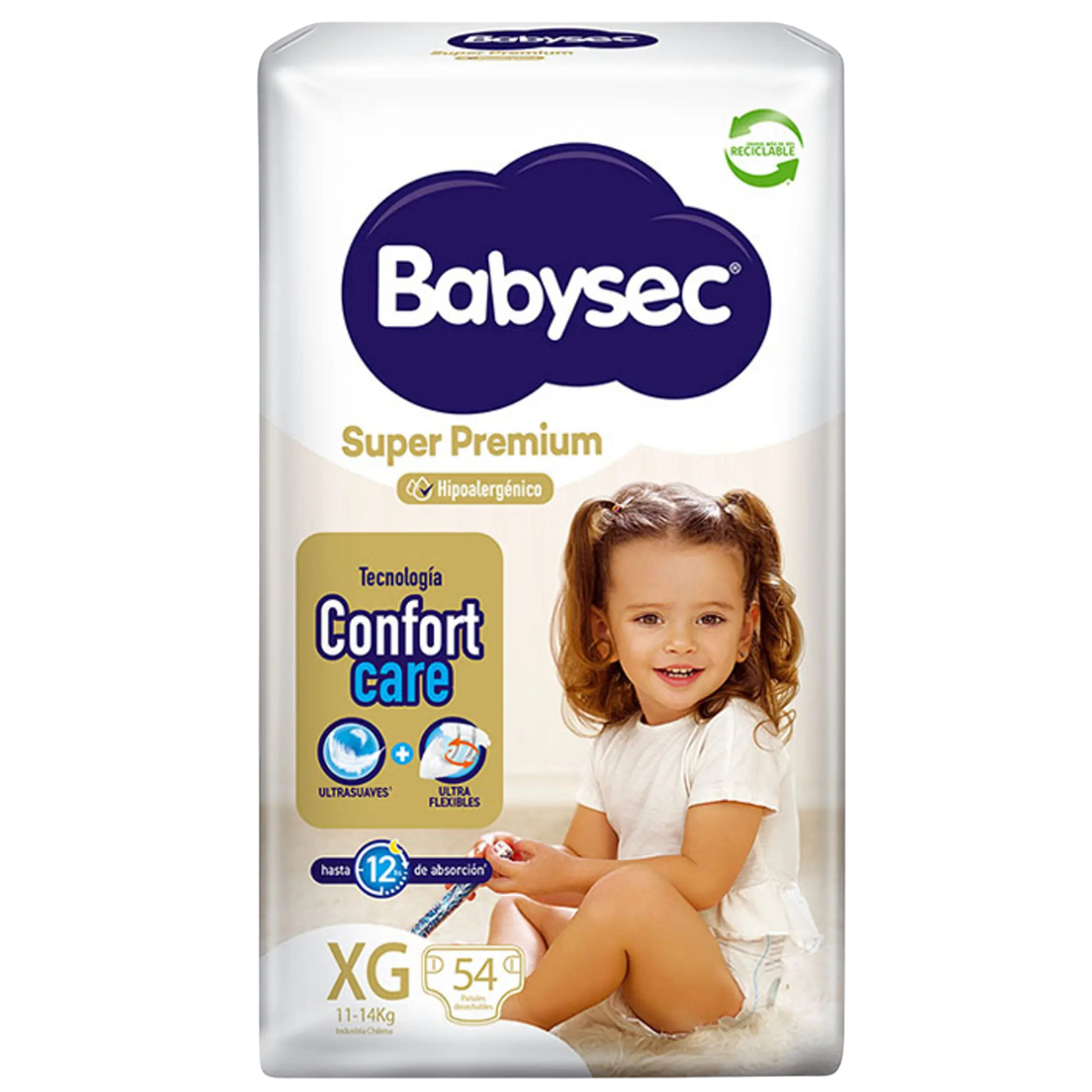 Babysec Super Premium (XG • 54 unid)