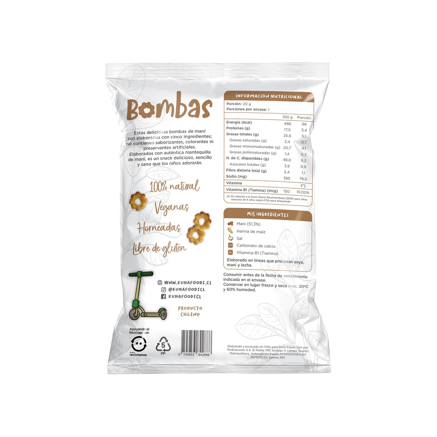 Mix Bombas Kuna x12 individual