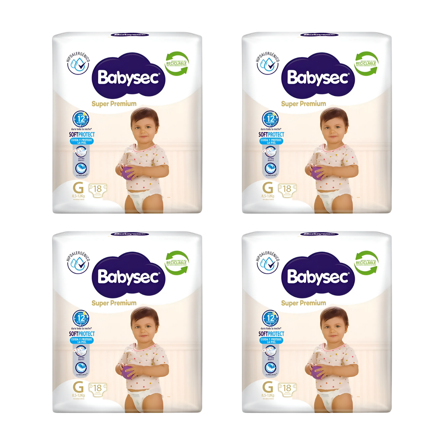 Babysec Super Premium (G • 72 unid)