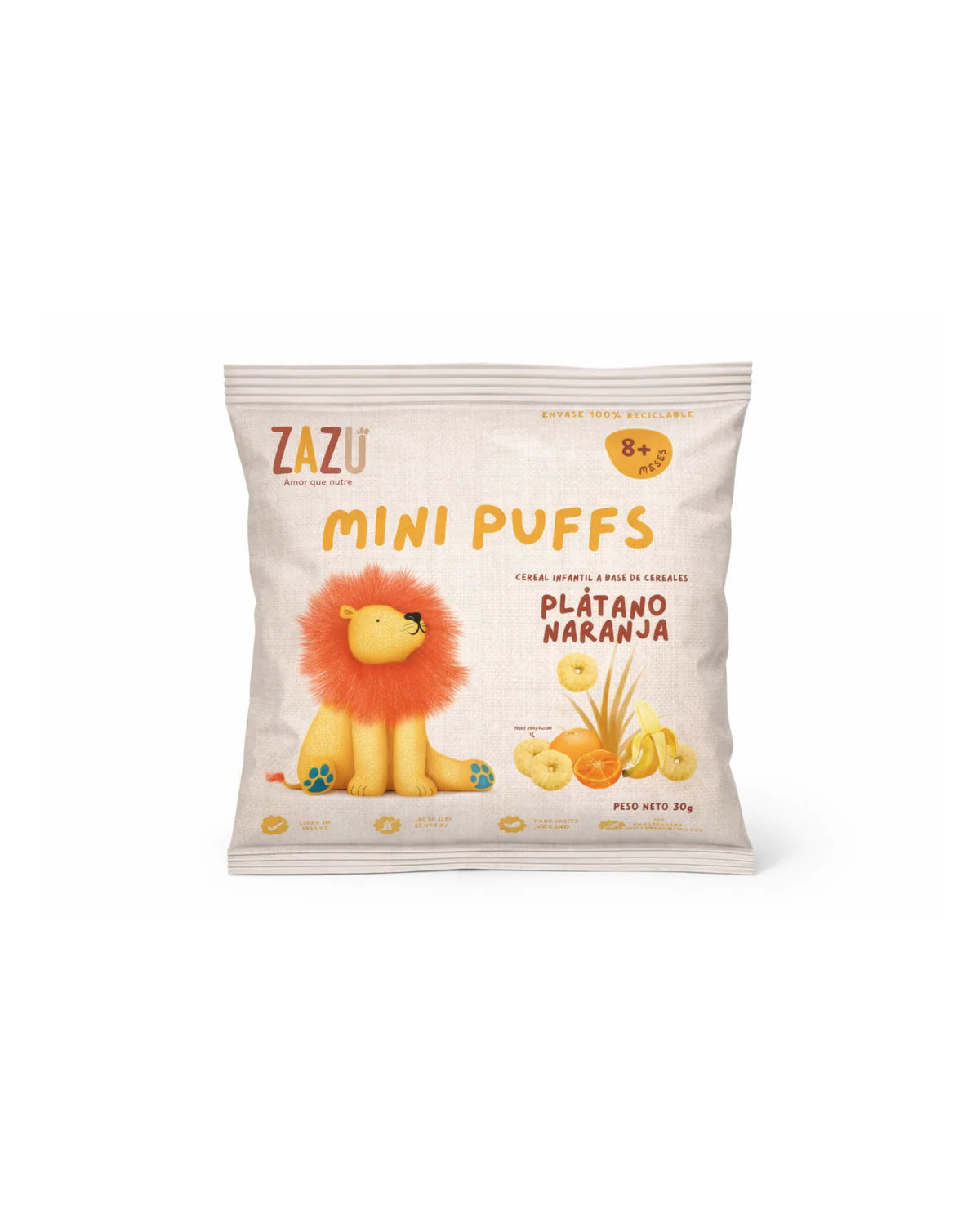 Zazu Puffs Pack x12 Individual