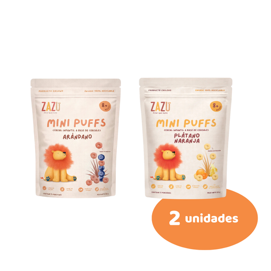 Zazu Puffs Pack x2 Familiar