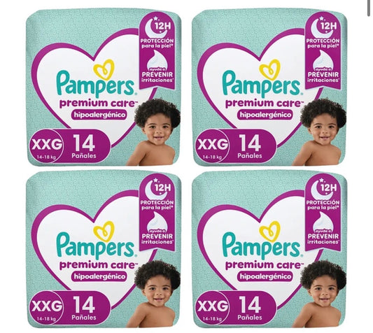 Pampers Premium Care (XXG • 56 unid)