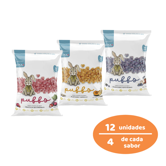 Kuna Puffs Pack x12 Individual mix