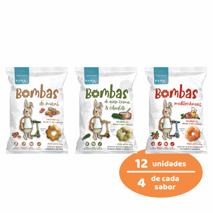 Mix Bombas Kuna x12 individual