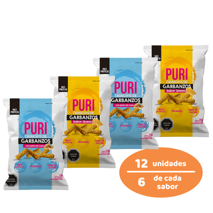 Mix Puri Crunchys x 12