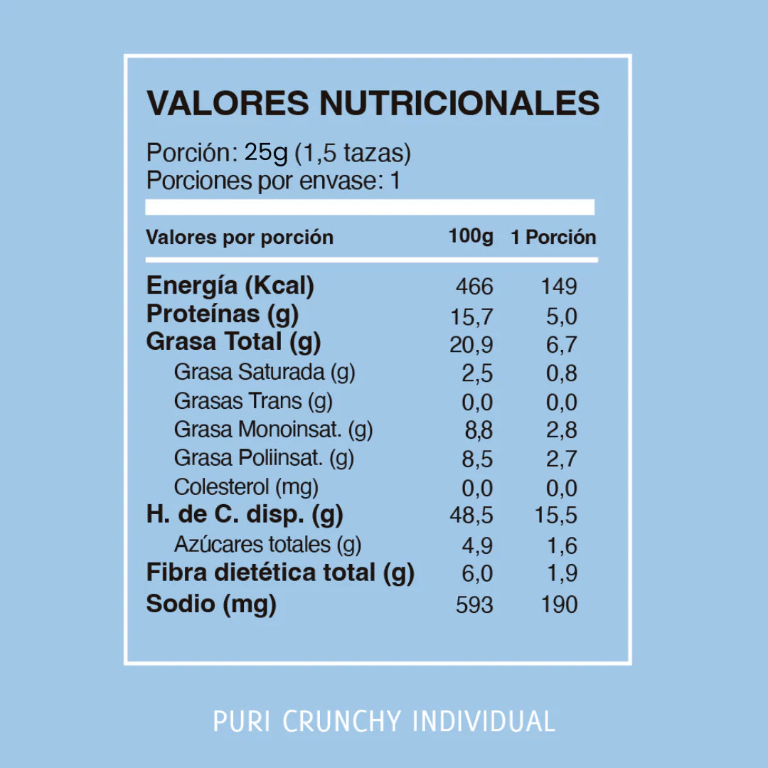 Mix Puri Crunchys x 12