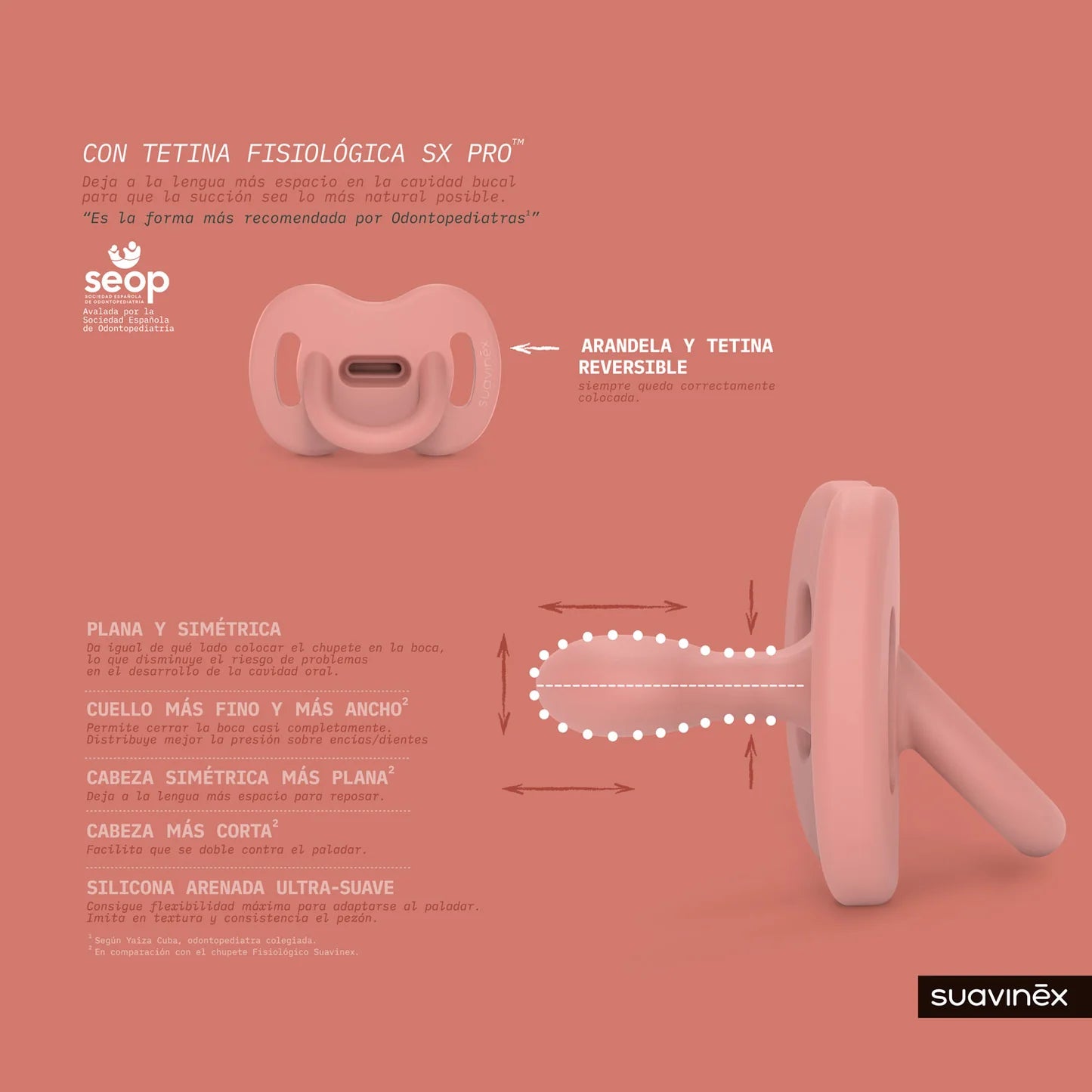 Chupete Lake Green Colour Essence con Tetina Fisiológica SX Pro de Silicona 0/6 meses - Suavinex