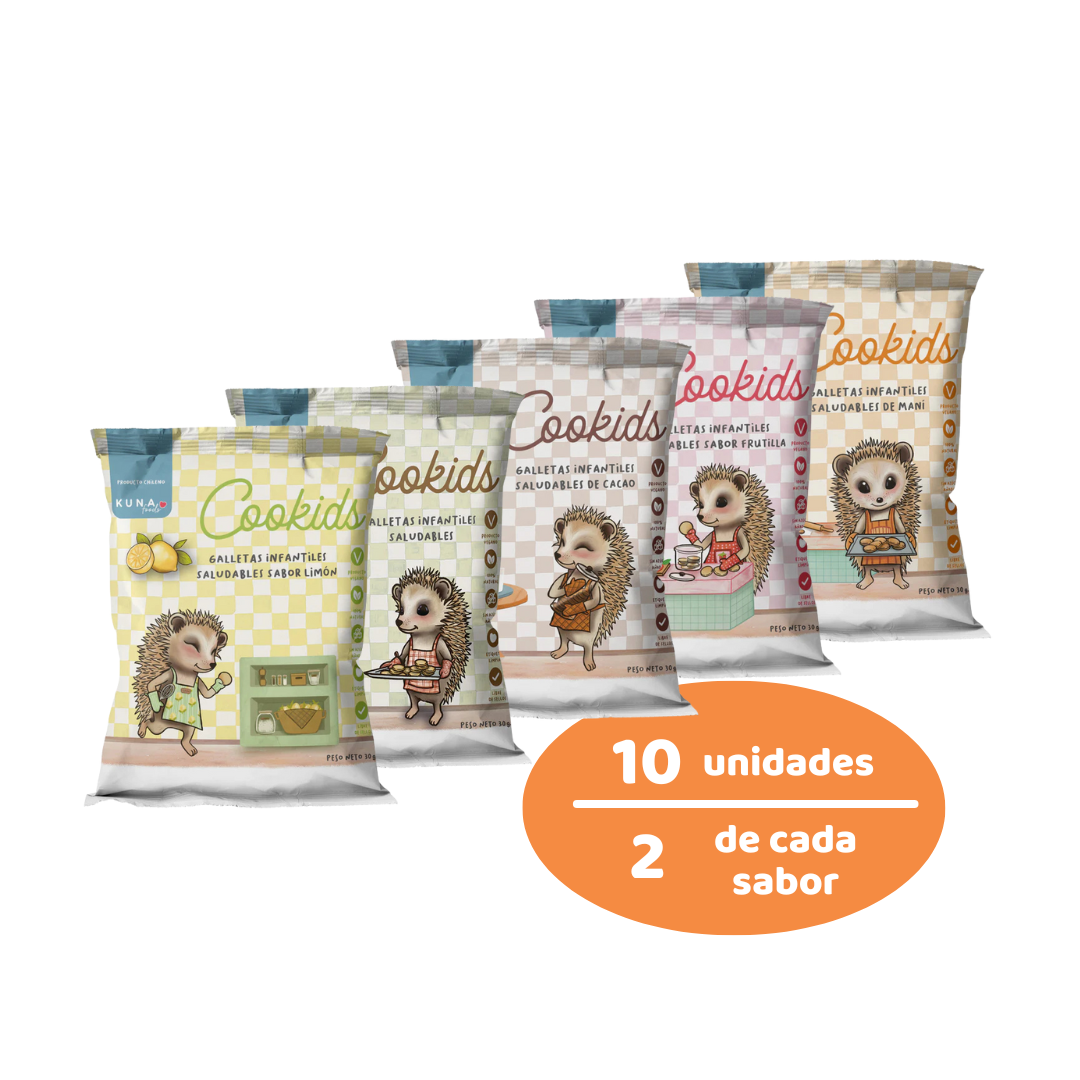 Mix Cookies Kuna x10 individual