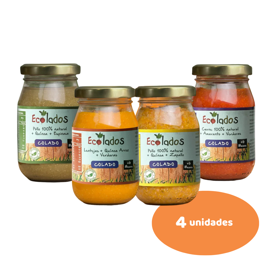 Colados Ecolados Pack x4 Mix