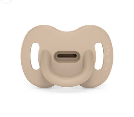 Chupete Beige Colour Essence con Tetina Fisiológica SX Pro de Silicona 0/6 meses - Suavinex