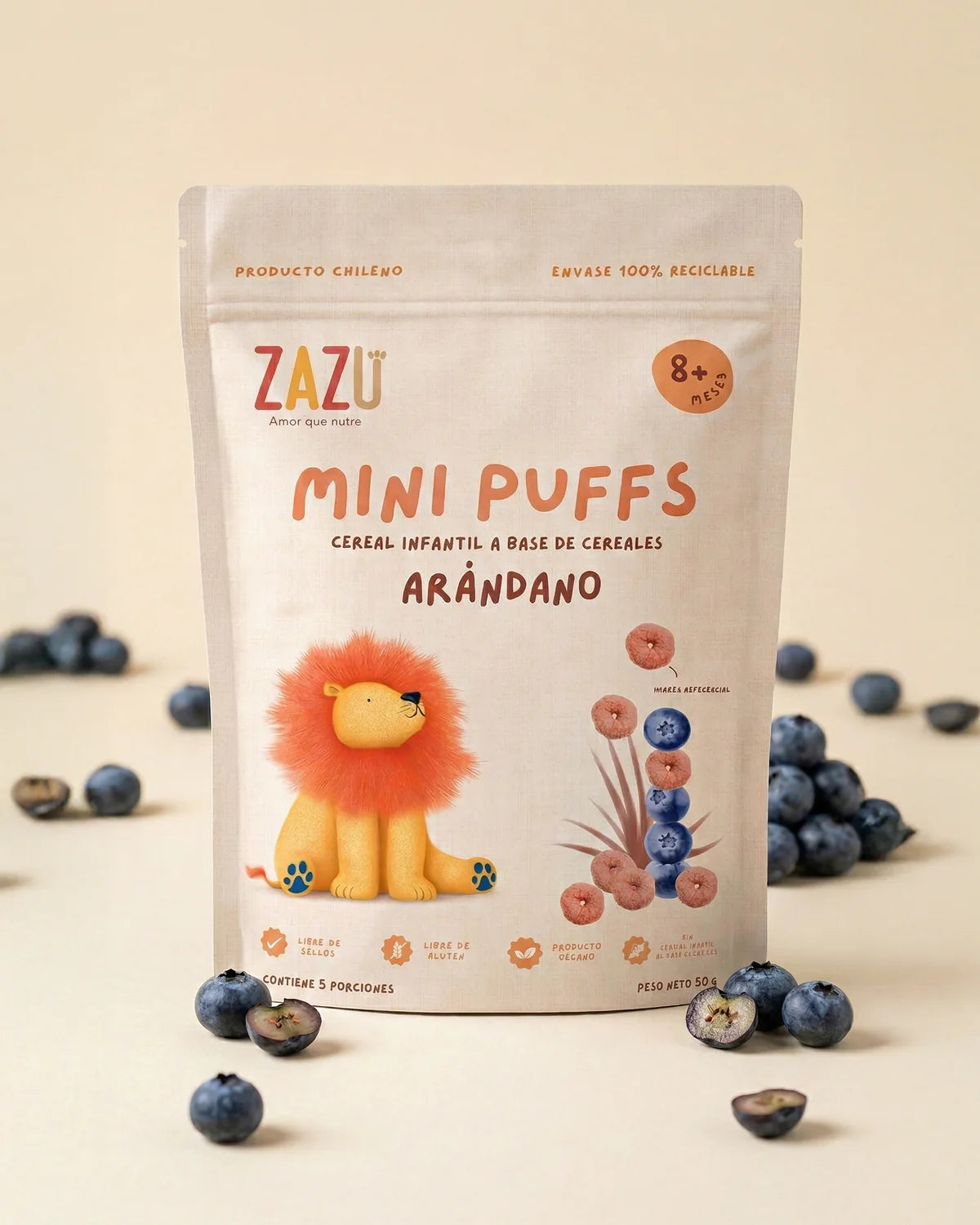 Zazu Puffs Pack x2 Familiar