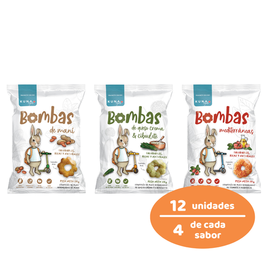 Mix Bombas Kuna x12 individual